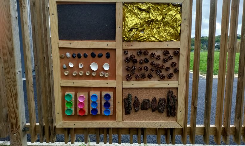 Aménagements extérieurs crèche de la Gacilly