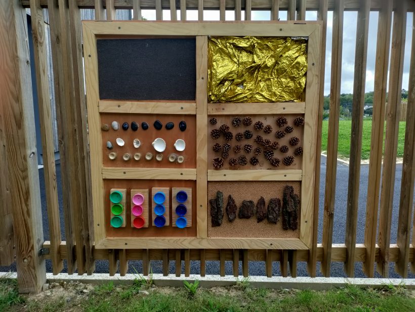 Aménagements extérieurs crèche de la Gacilly